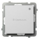 ŁP-4R/m/75 Łącznik krzyżowy 16A (Szybkozłącza)  Biały Mat