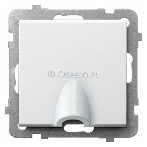 GPPK-1R/m/00 Przyłącze kablowe Biały Ospel Sonata - Widok z przodu