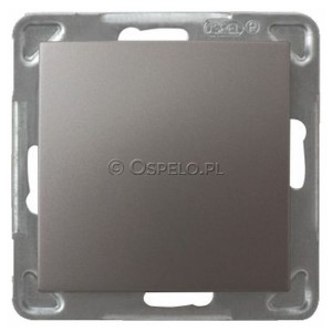 ŁP-1Y/m/23 Łącznik pojedynczy 16A (Szybkozłącza) Tytan Ospel Impresja - Widok z przodu