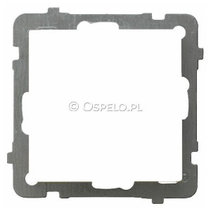 ŁP-4G/m/27 Łącznik krzyżowy 10A (Zaciski śrubowe) Ecru Ospel As - Widok z przodu