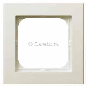 R-1R/27 Ramka pojedyncza Ecru Ospel Sonata - Widok z przodu