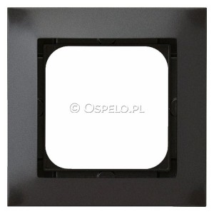 R-1Y/50 Ramka pojedyncza Antracyt Ospel Impresja - Widok z przodu
