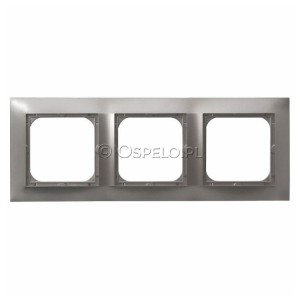 R-3Y/23 Ramka potrójna Tytan Ospel Impresja - Widok z przodu